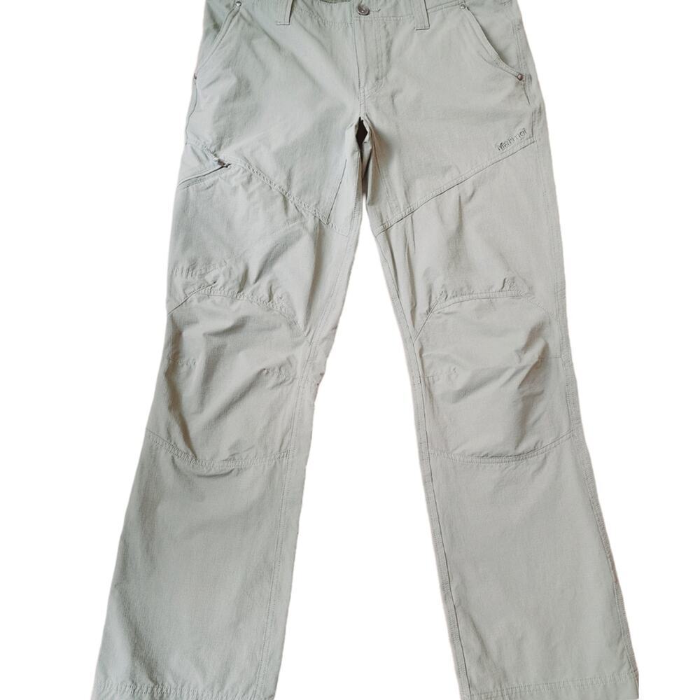 MARMOT GREEN ZIP POCKET OUTDOOR PANTS SIZE 10